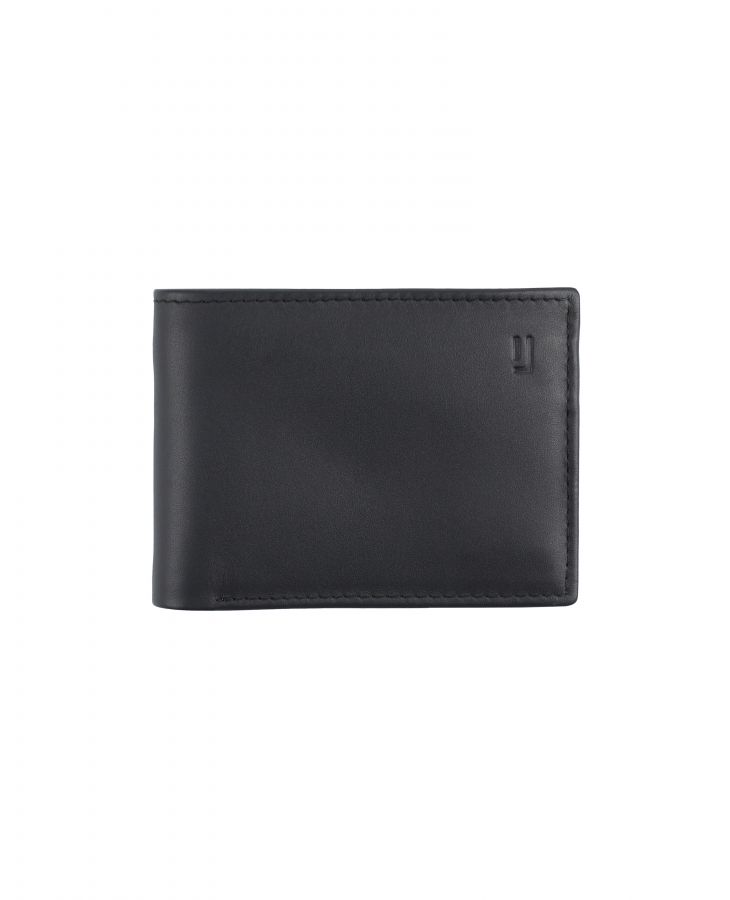 Zavin Classic Black Bifold Wallet