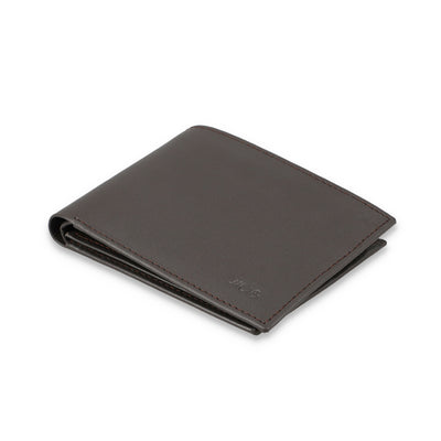 Zavin Heritage Brown Leather Wallet